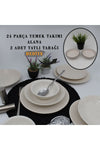 Arna Porselen Arna 24 Piece Dinner Set - Glittery 1