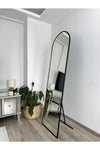 EFFE YAPI DEKOR 180*60 Cm Black Metal Framed Standing Full-Length Mirror 2