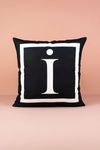 Cango Home Lettered Pillow Cover I Letter - 43x43 Cm 1