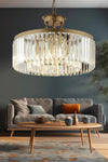 Apliqa Kanvas 45'Lik Vintage Crystal-Embellished Modern Design Crystal Living Room Chandelier 1