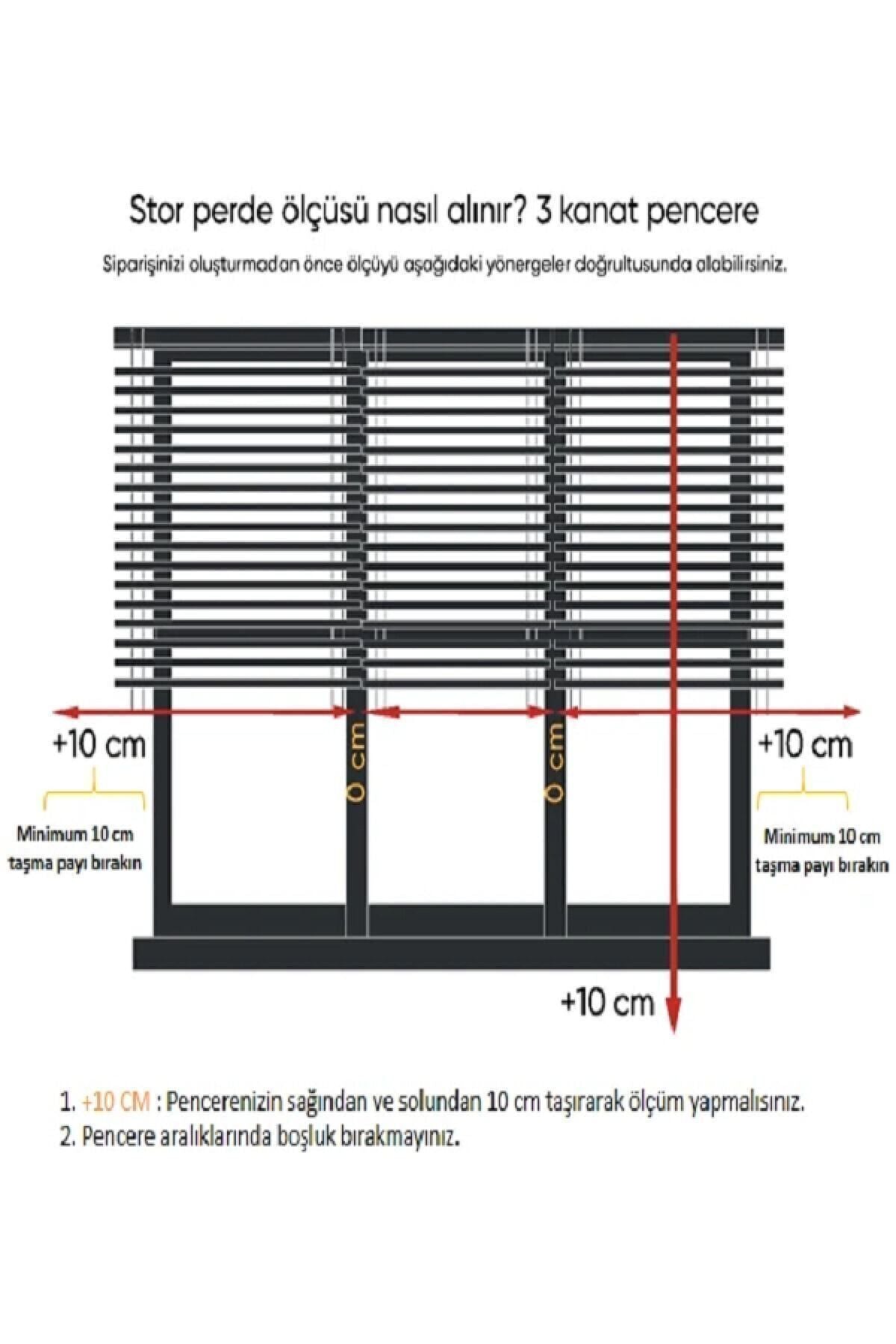 NetworkAvm Plisei Stor Zebra Perde Etek Dilimli (Gray) 5