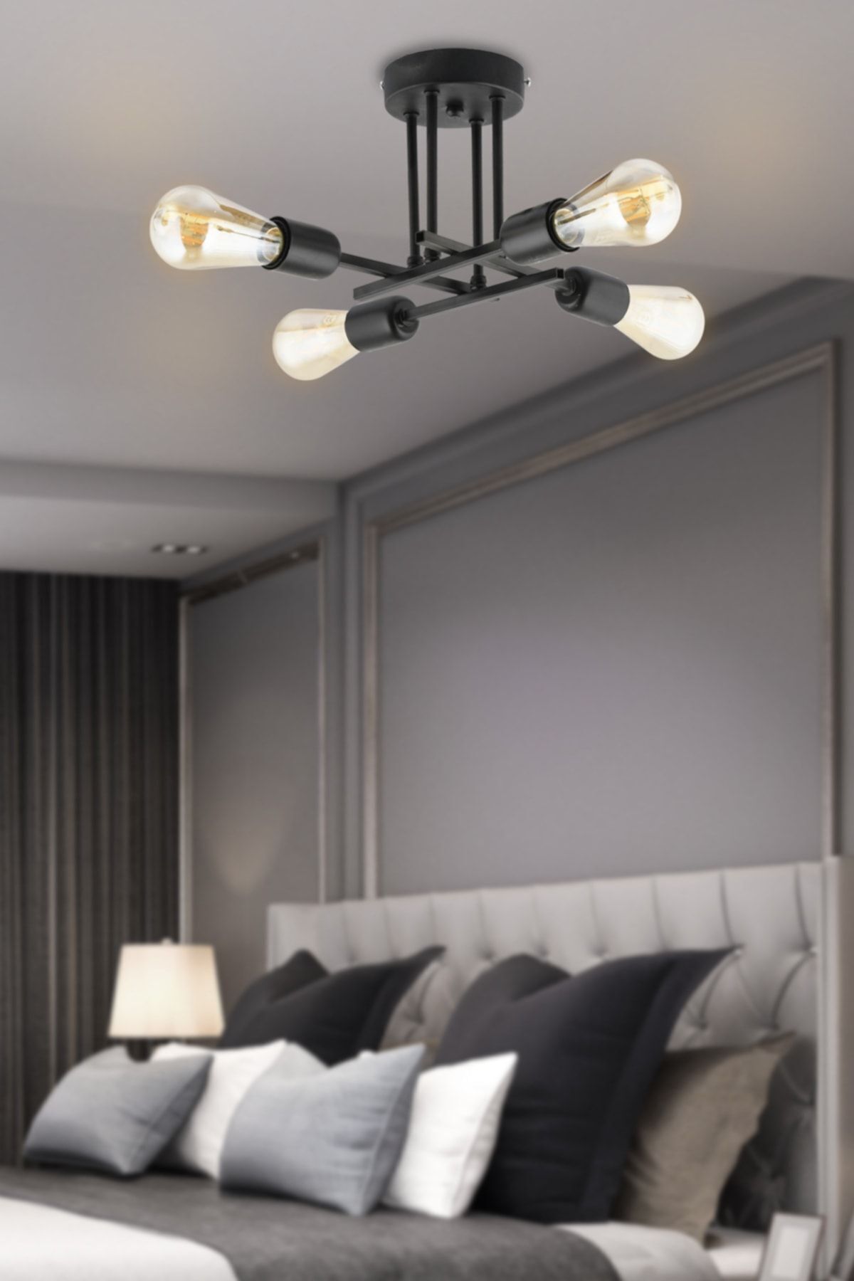 Apliqa Glam 4 Modern Ceiling Light for Young Room, Kitchen, Bedroom 1