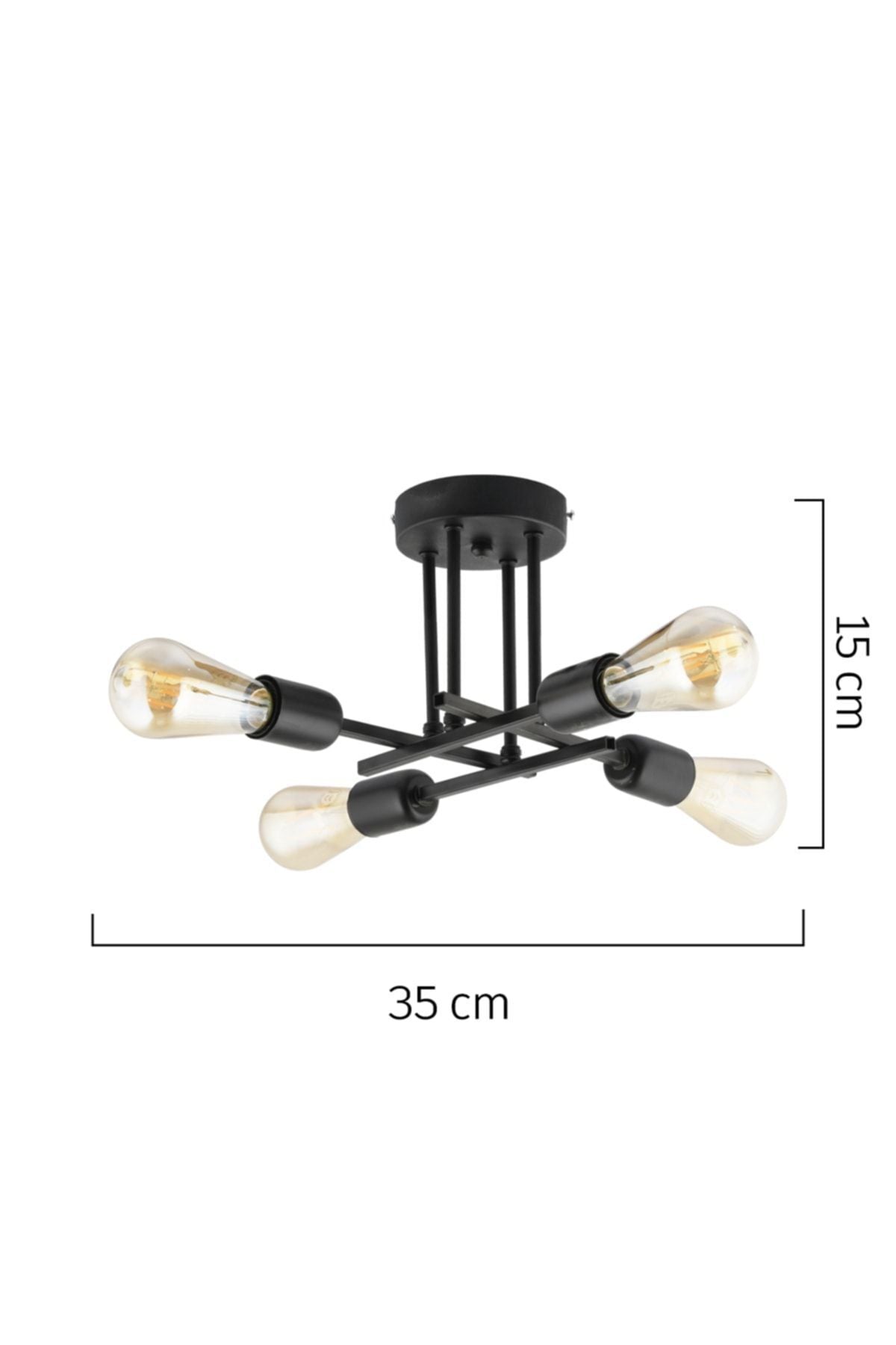 Apliqa Glam 4 Modern Ceiling Light for Young Room, Kitchen, Bedroom 3