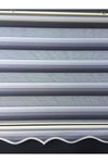 Yagmur Zebra Gray Transition Zebra Roller Blind (Scalloped Bottom) 2