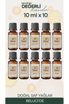 Beluci 10-Piece Essential Fragrance Oil Set for Diffusers and Ambient Scent 1