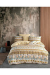 Nalls Home Ethnic Double-Sided Yellow Black Double Cotton Bedding Set 2