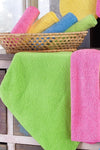 Fushia 12 Pieces Magic Towel Microfiber Set 4