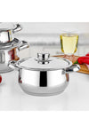 Gulsan Cakir 6 Piece Cookware Set with Stainless Steel Lids 2