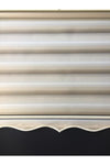 Yağmur Zebra Milk Coffee Cream Gradient Zebra Roller Blind (Scalloped Hem) 4