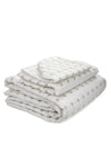 Çeyiz Diyarı Yıldız Double Quilted Bedspread Cream 3