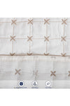 Çeyiz Diyarı Yıldız Double Quilted Bedspread Cream 6