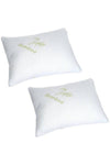 Opalin Bamboo Pillow 50x70 Visco Bamboo Pillow 2-Pack Double Bamboo Orthopedic Pillow (2 Pieces) 3