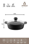 Amboss Kuvars 7 Piece Cast Iron Set Black 8699297000522 4