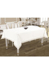 WENESSİ KDK French Lace Stain-Resistant Tablecloth 1