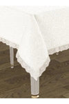 WENESSİ KDK French Lace Stain-Resistant Tablecloth 3