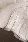 Çeyiz Diyarı French Lace Lalezar Bridal Set 7 Pieces Cream 240x250 cm 3