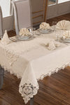 Çeyiz Diyarı Tablecloth 26 Pieces Cream 1