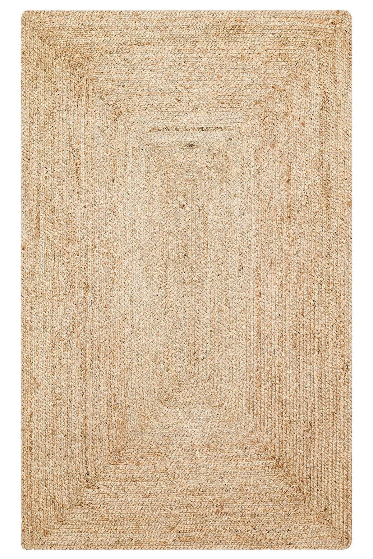 Eko Halı Echo Ech 10 Natural Handwoven Natural Jute Rug 1