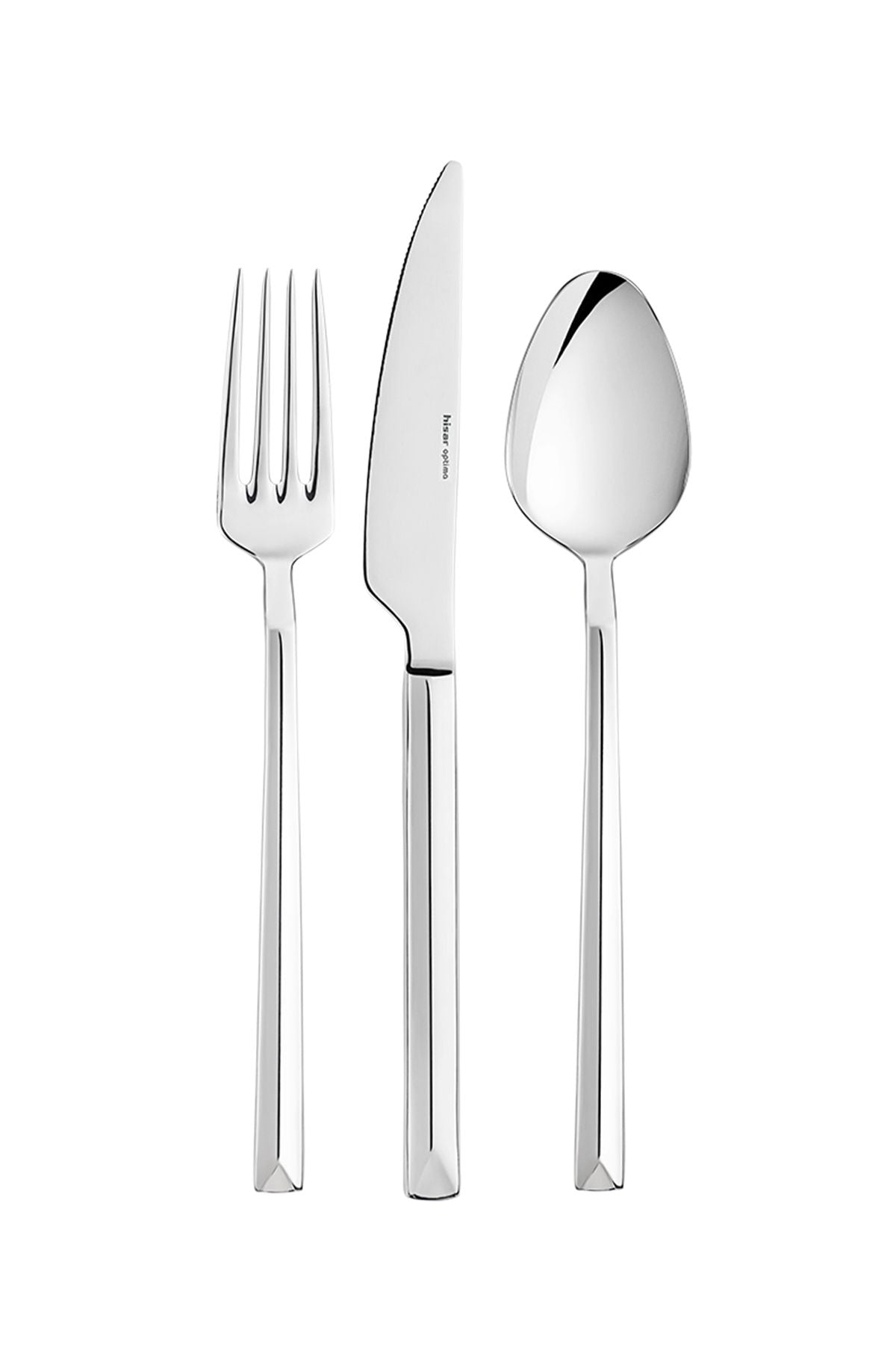 Hisar Optima Çeşme 84 Piece Stainless Steel 12 Person Cutlery Set 5