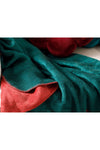 English Home Chic Acrylic TV Blanket 130x170 Cm Green-Red 5