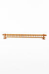 Perdejim Oak Single Rail Wooden Rustic Curtain Holder - Rustic Rod 150 Cm 3