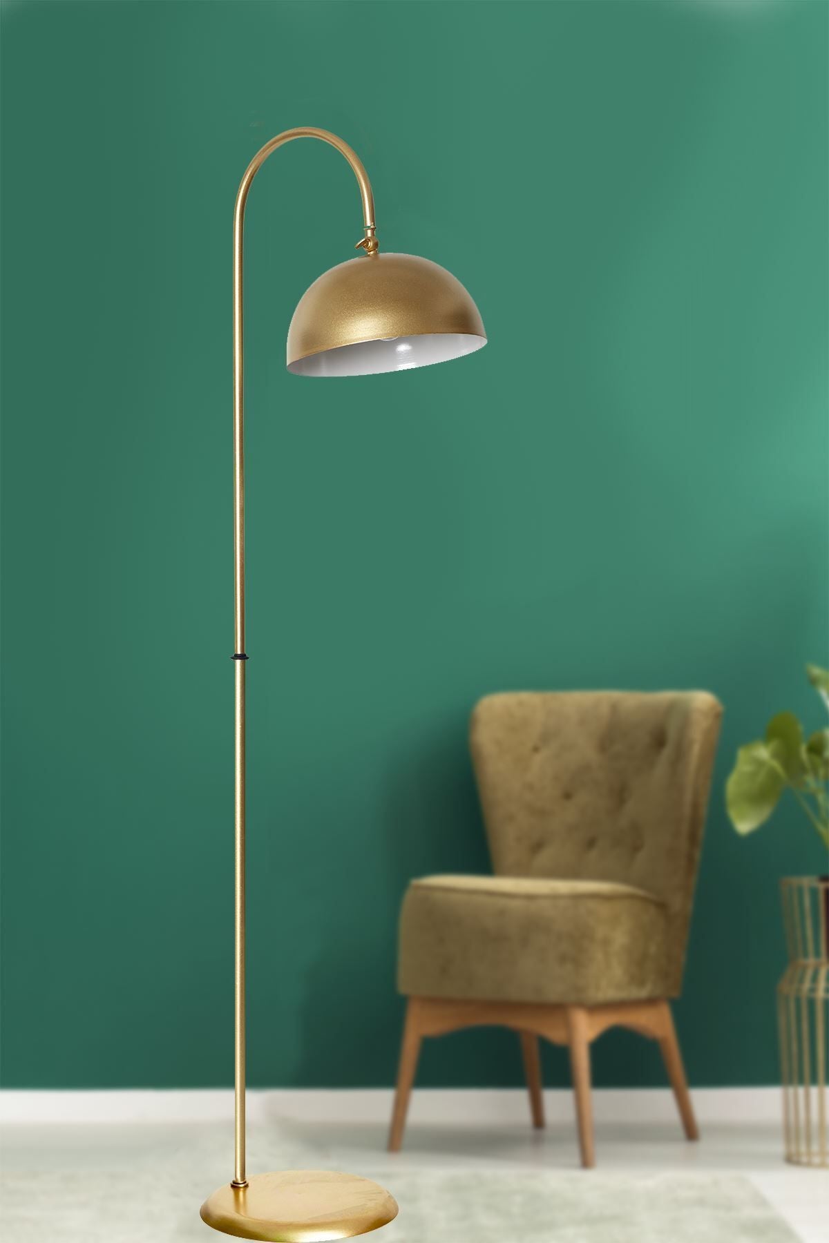 Luzarana Sonart Yellow Metal Design Luxury Floor Lamp 1