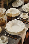 Kütahya Porselen Milena Cream 83 Piece Dinner Set 1