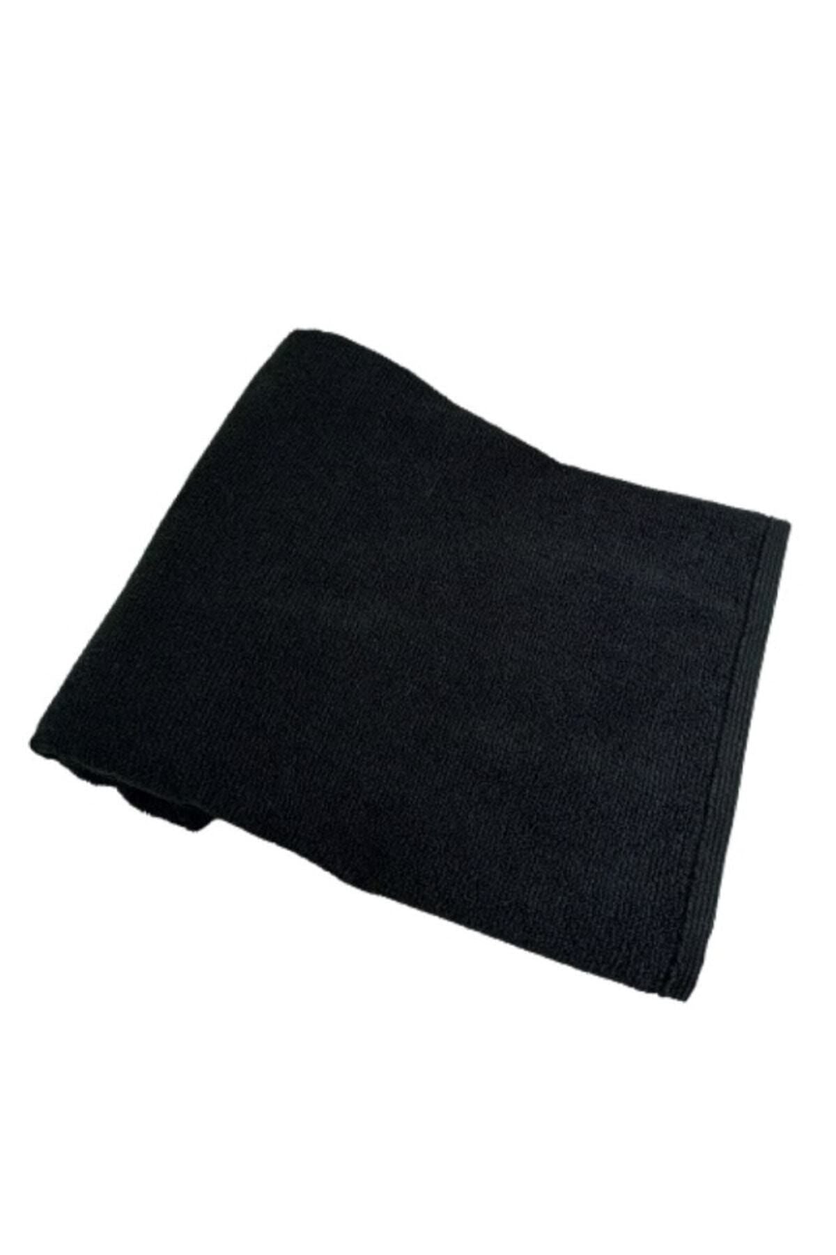 Bol Ticaret Tekstil 3-Pack Black Microfiber Hand Face Hairdresser Sports Towel Hair Dye Resistant 50x90 cm 4