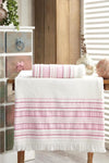 Louis Marie Powder Bath Towel Set 70x140 50x90 1