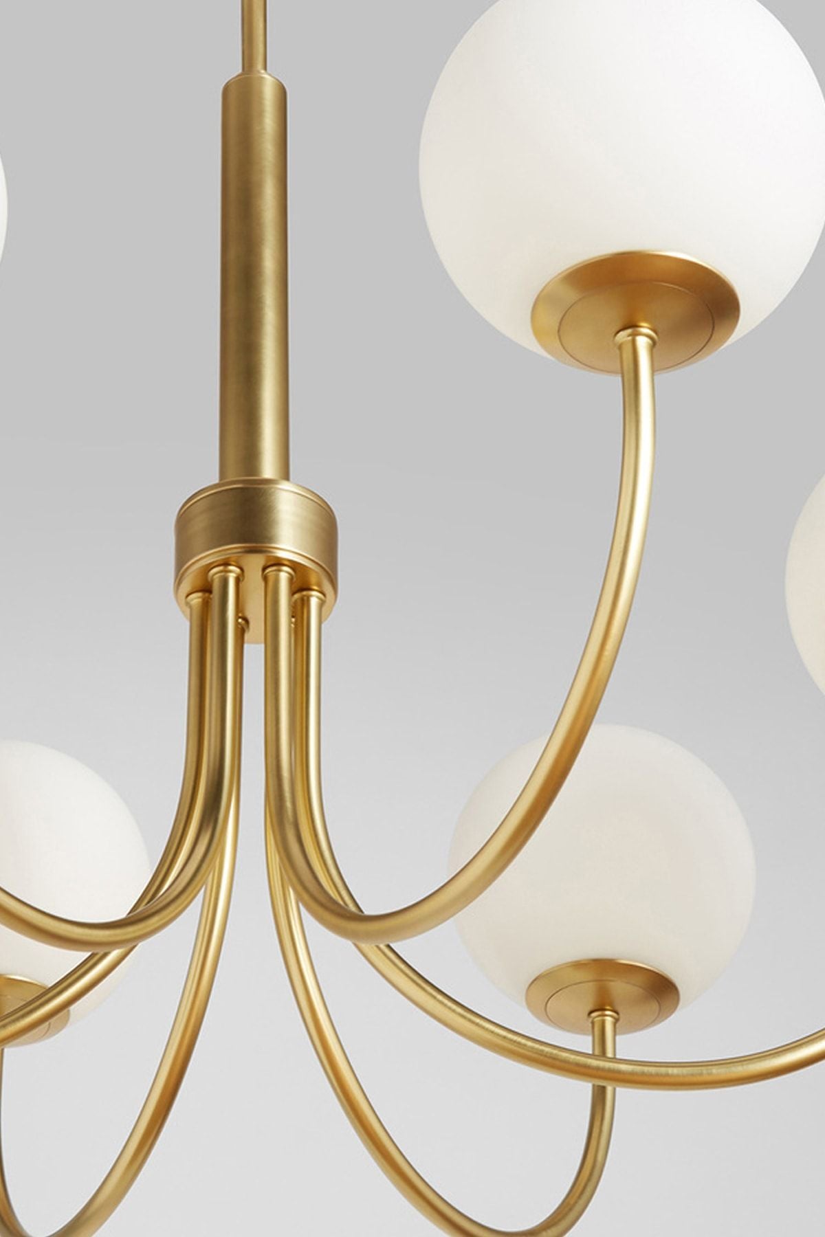 ekiLamp Orillia - 6 Arm Chandelier (Matte Gold) 4