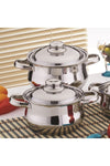 Gülsan Dide 6 Piece Casserole Set Mini Pot Set 14-16-18 cm 2