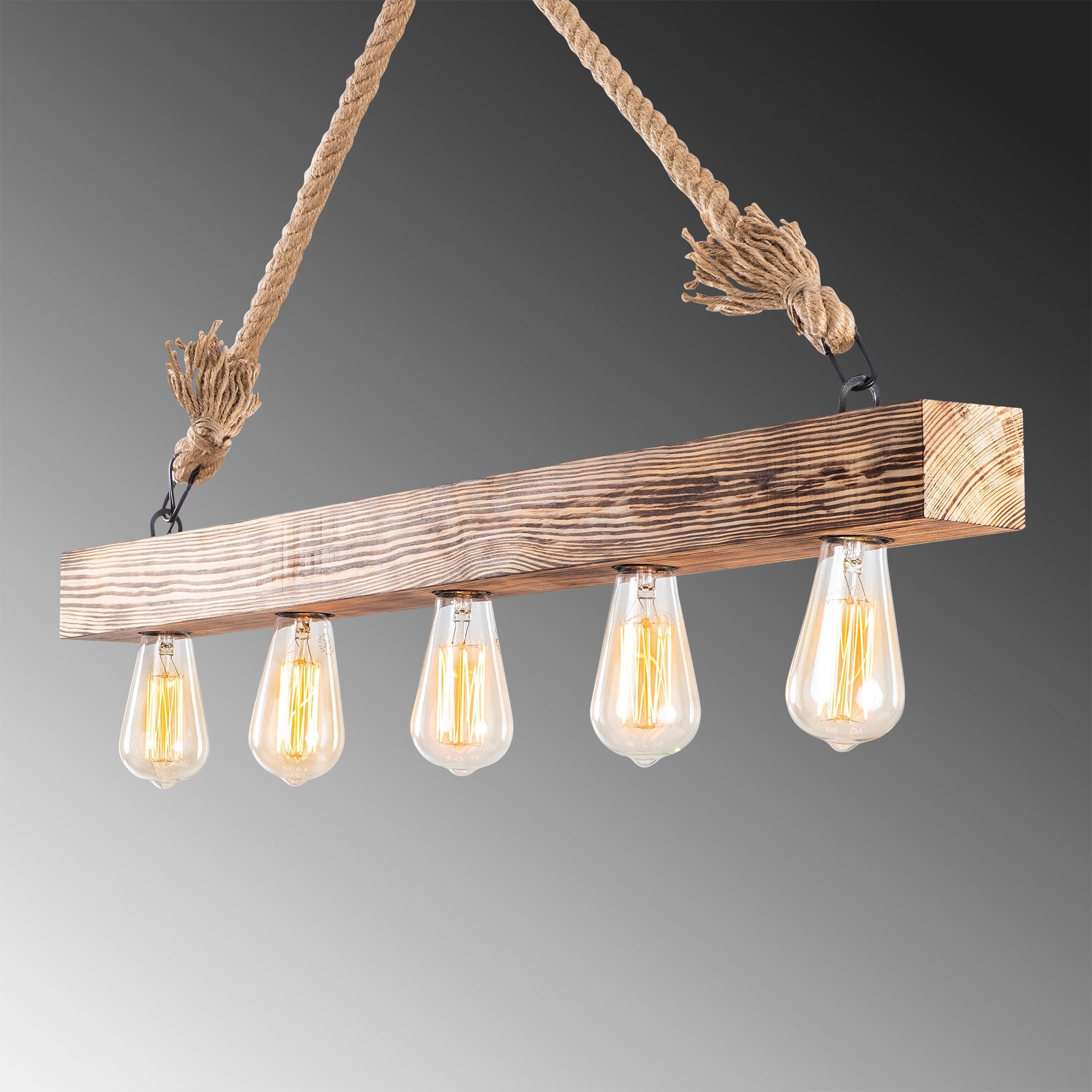 Chandelier Erebos - 106-AV Wooden 521SHN3117 5