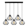 Chandelier Diamond - 704-5S1 Black 521SHN3395 2