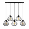 Chandelier Diamond - 704-5S1 Black 521SHN3395 5