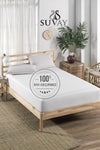 SUVAY Cotton Waterproof Fitted Sheet Mattress Protector 1