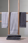 COTTONMANIA Profundo Set Space - Extra Soft, Modern 100% Cotton 50x90 - 70x140cm. Bath Towel Set 1