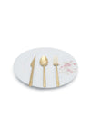 KB SOLINGEN 84 Piece Löwe Gold Cutlery Set 7