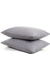 MERTIM Mer-tim 2'li 50x70 Ranforce Grey Pillowcase 1