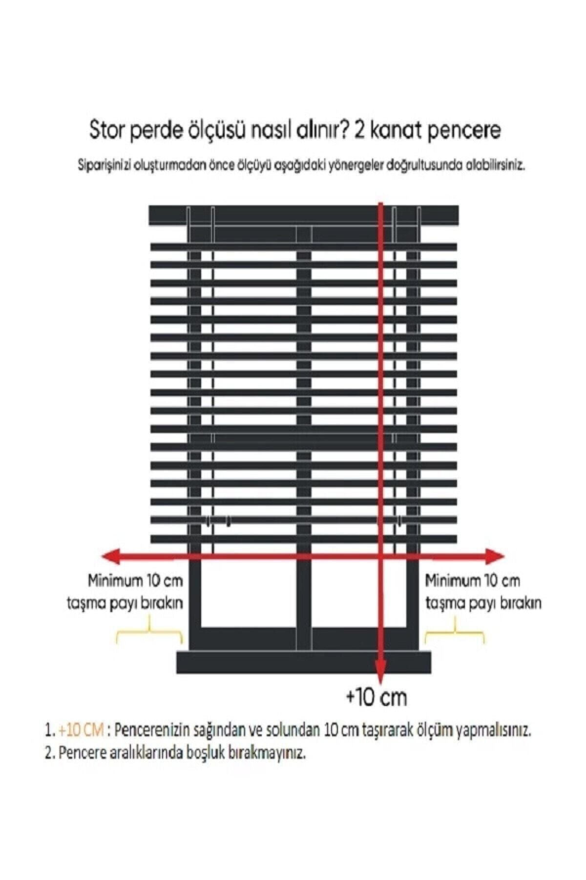 Taç Rüyaper Sütlü Kahve Bambu Zebra Stor Perde 3