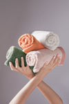 COTTONMANIA Biscay - Extra Soft, Modern 100% Cotton 50x90 Cm Hand / Face Towel Set 1