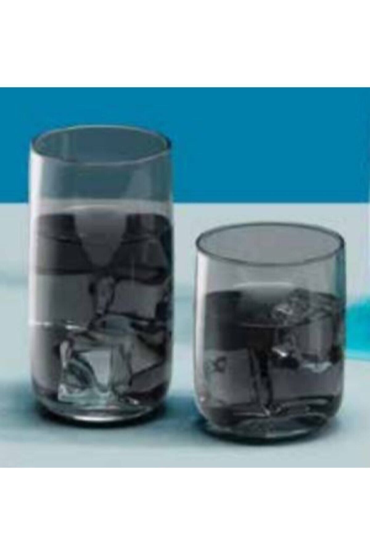 Paşabahçe 420112-420805 Iconic Gray Water-Beverage Glass 12 Pieces 1