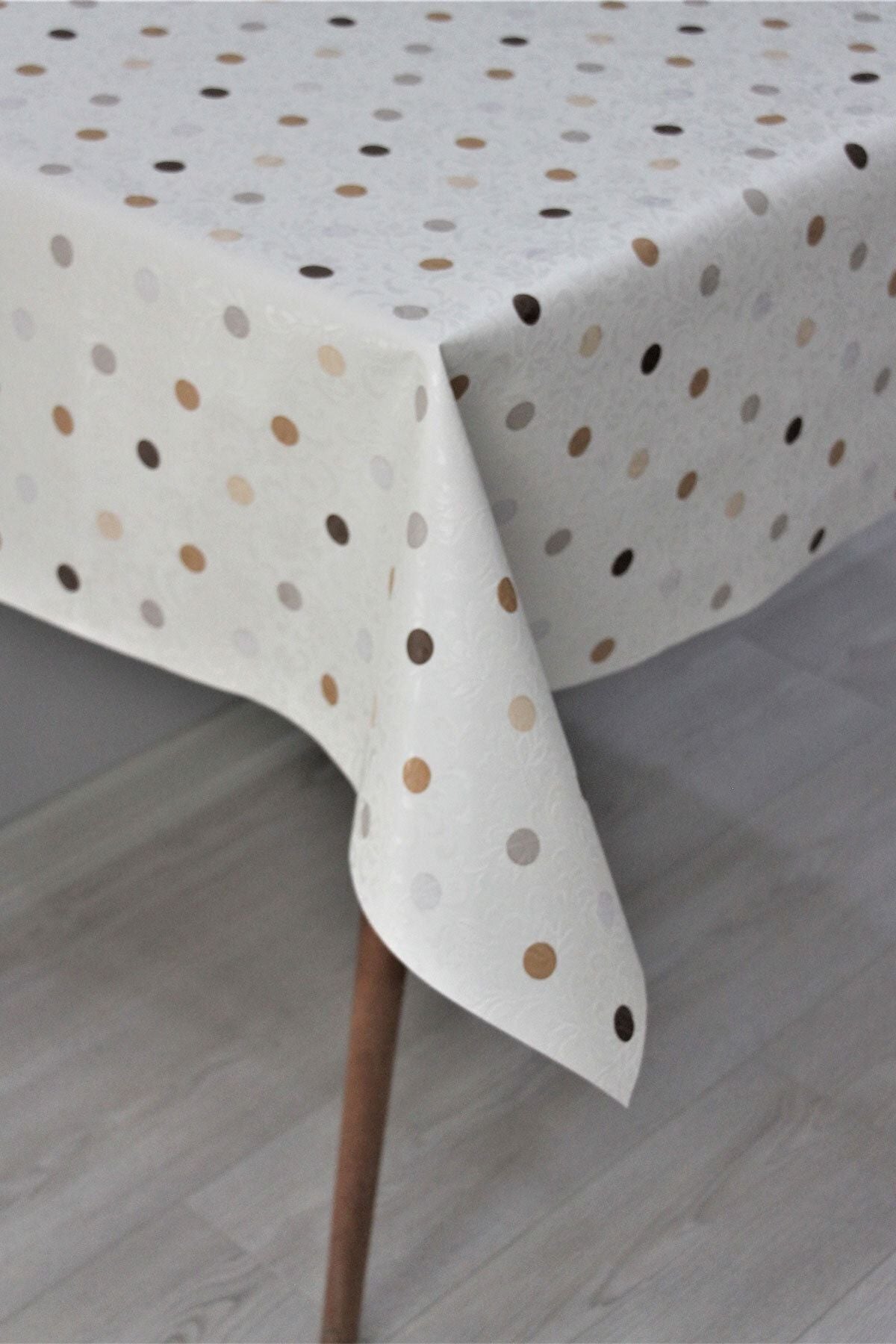 DDHOME Lined Wipeable PVC Oilcloth Tablecloth 514 Points - 1035-3a 2