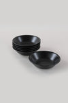 Keramika Matte Black Hittite Dinner Plate 18 Cm Set of 6 4