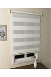 Brillant White Bamboo Zebra Blind 3