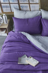 BONJARDINHOME Cotton Double-Sided Double Duvet Cover Set 2