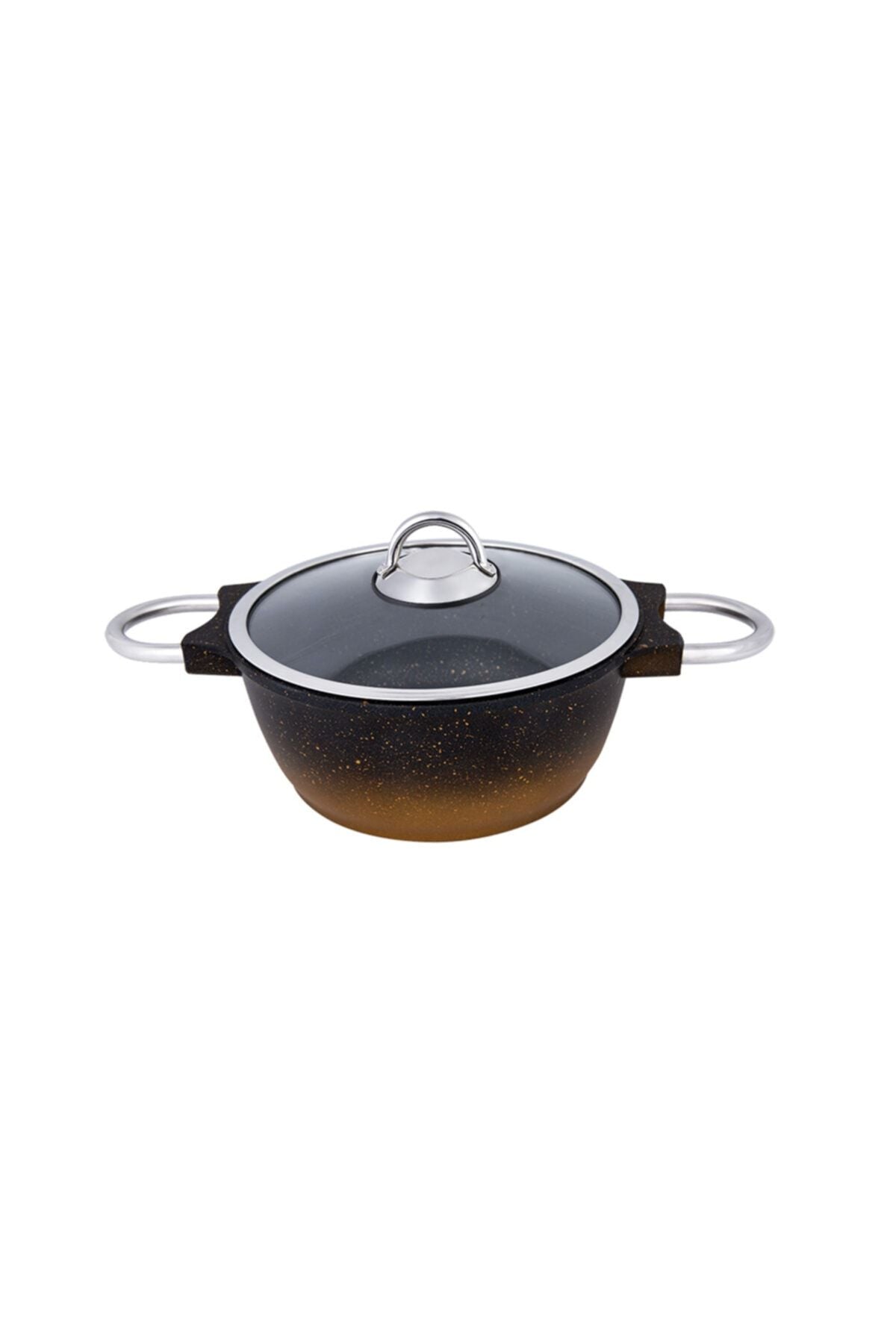 Emsan Kuvars 20 cm Black Gold Deep Pot 1