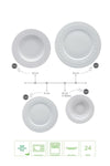 Kütahya Porselen Silvia Dinner Set for 6 People 24 Pieces 5