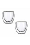 YeniTasarım Double-Walled Glass 300 ml Set of 2 2