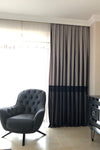 Hesaplıperde Nebumu Ihal Milano Curtain Gray Anthracite 1