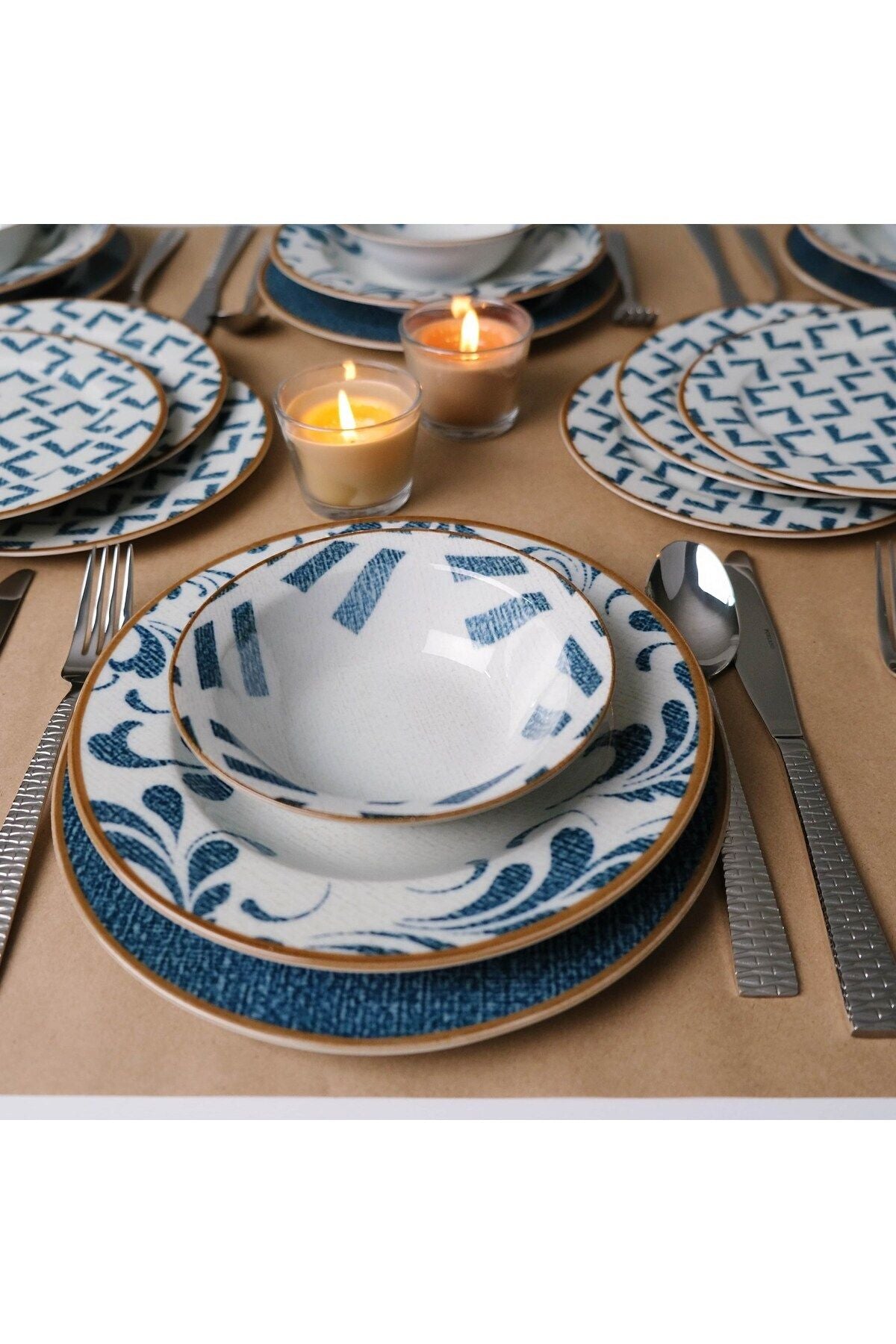 Porland Liny Dinner Set 24 Pieces 2